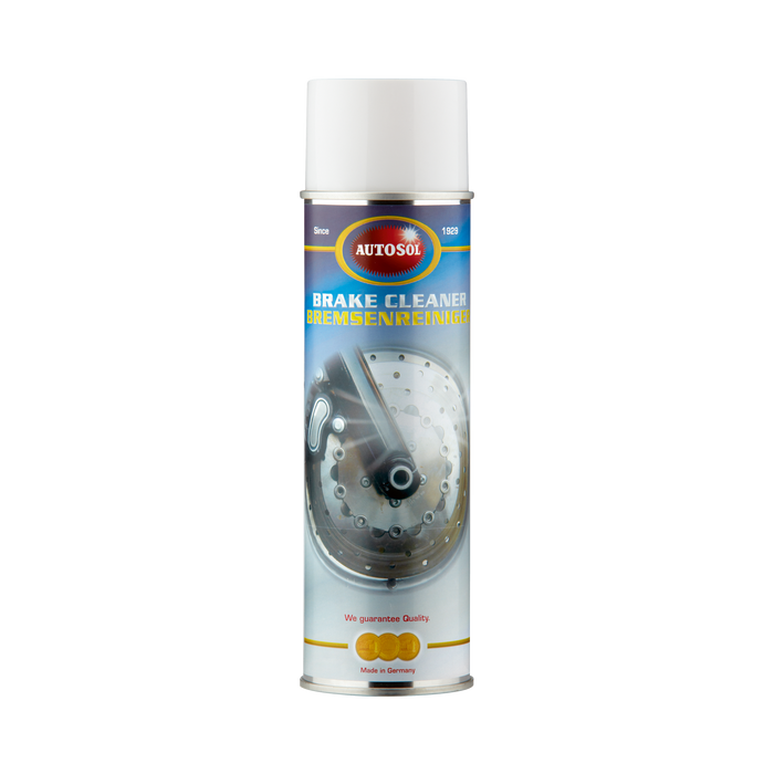 Thorough and gentle cleaning agent for brakes, clutch parts, transmission parts and carburettors.