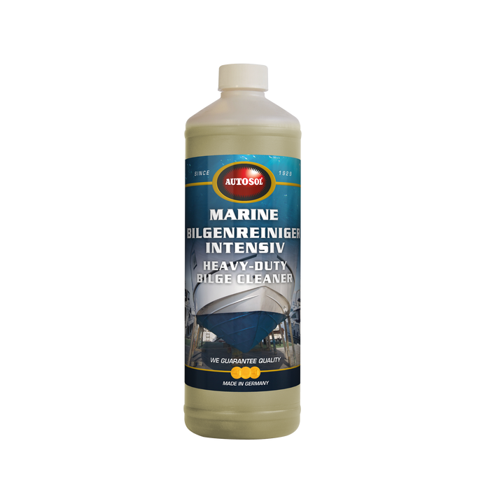 Extremely strong, alkaline cleaning concentrate for the removal of stubborn dirt from bilges.